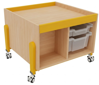 Table d'activité avec tiroirs k’briol